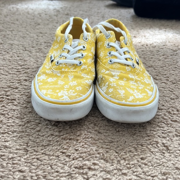 Yellow Floral Vans - Picture 5 of 8